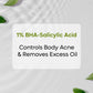 Green Tea & 1% BHA-Salicylic Acid Body Wash | Controls Body & Back Acne - 200 ml | TEST