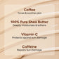 Coffee Body Lotion with Shea Butter for Non-Greasy Moisturization & Soft Skin - 250ml