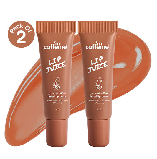 Lip Juice Tinted Lip Balm - Caramel Toffee - Pack of 2 - 10g