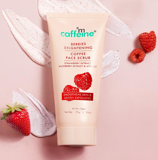 Berries Brightening Coffee Face Scrub - 75 gm