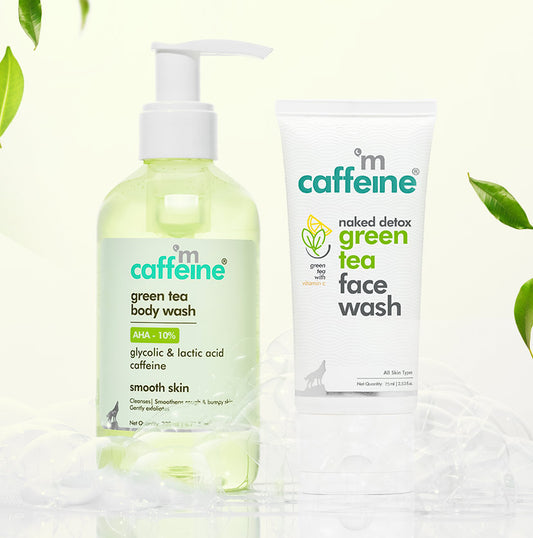 Green Tea Face & Body Wash Duo for Men