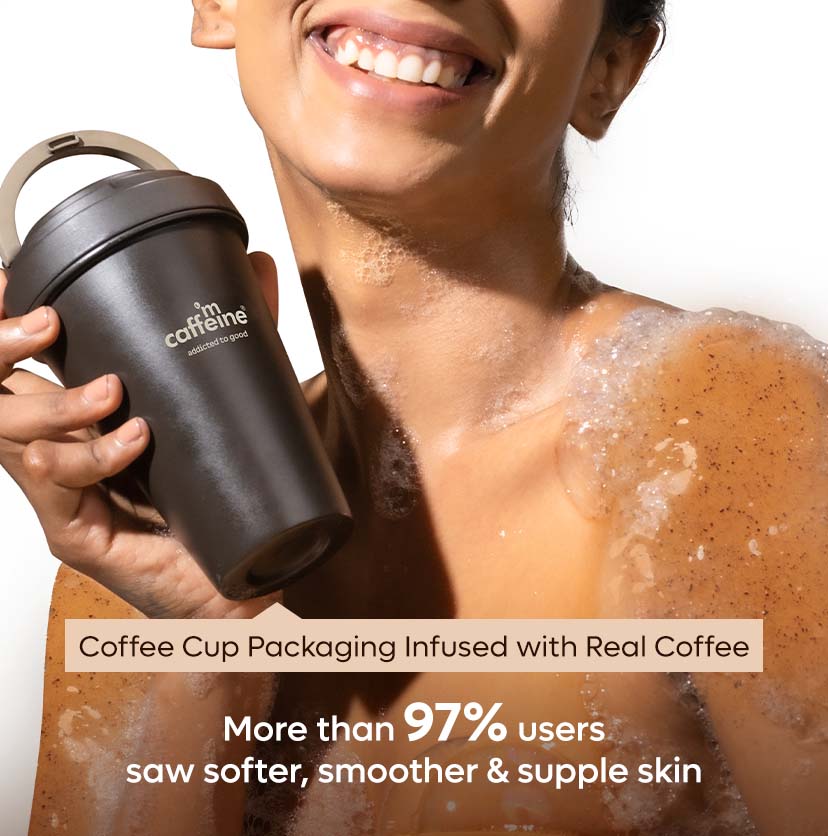 Espresso Coffee Body Wash + Scrub with Natural AHA | 300ml - Pack of 2