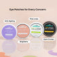 Black Tea Complex™ Hydrogel Under Eye Patches with Vegan Collagen Peptide | Anti-Ageing - 15 Pairs