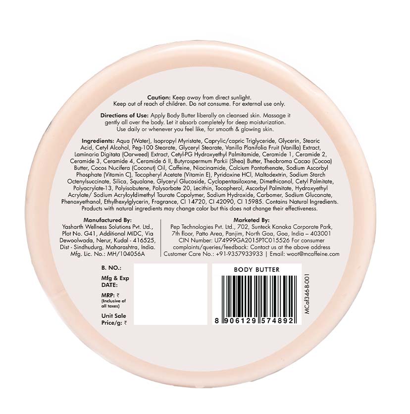 Vanilla Dream Deep Moisturizing Body Butter