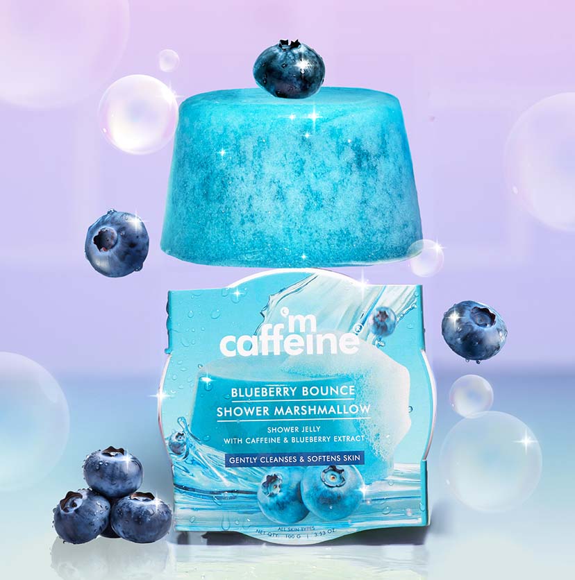 Blueberry Bounce Shower Marshmallow Jelly Soap - 100gm