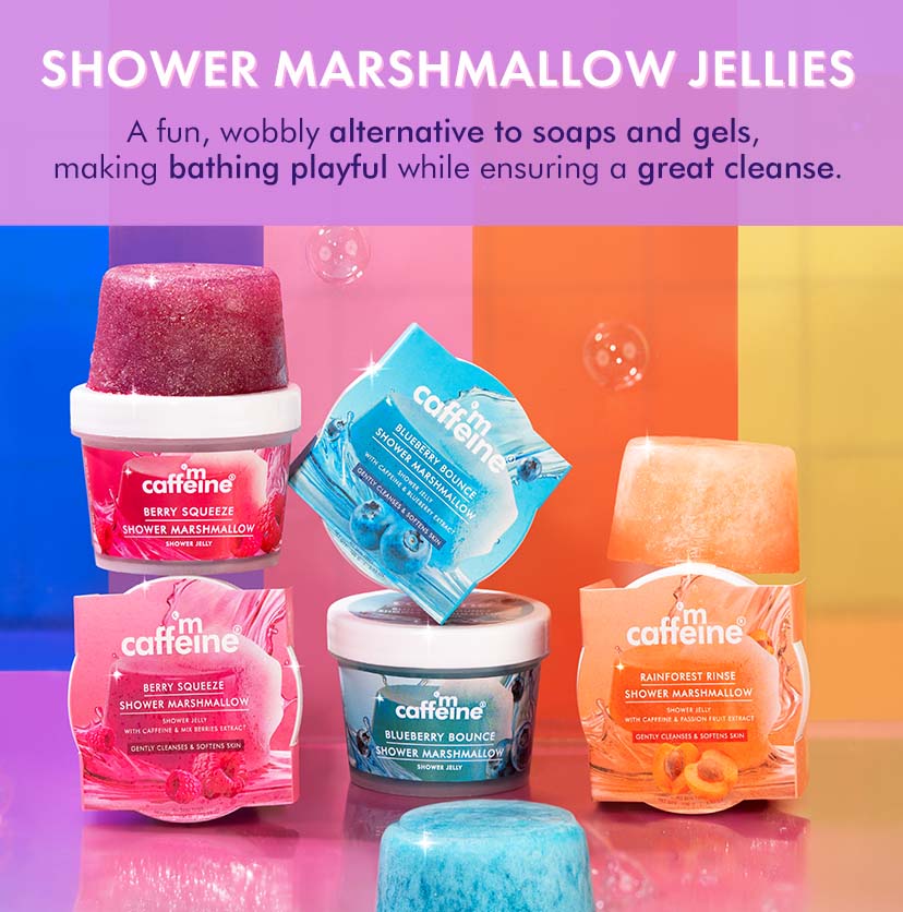 Blueberry Bounce Shower Marshmallow Jelly Soap - 100gm