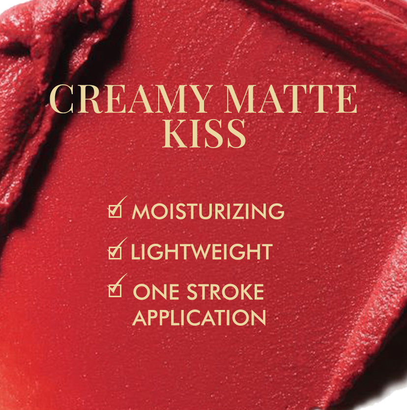 Creamy Matte Kiss Bullet Lipstick - Spicy Martini