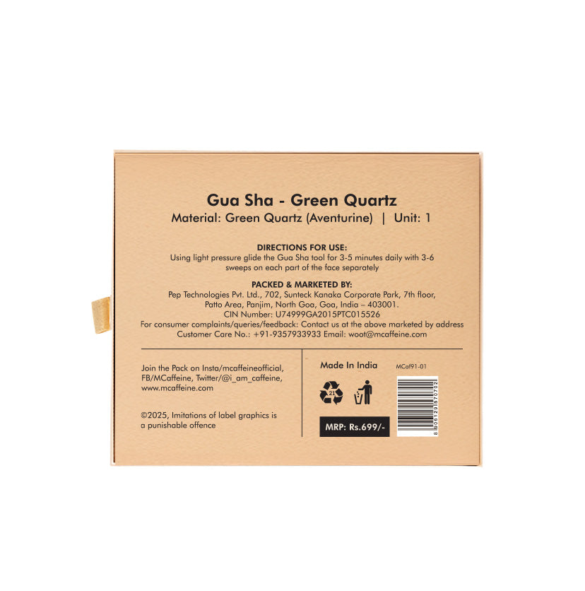 Gua Sha - Green Quartz