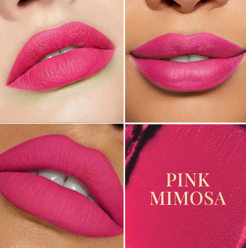 Creamy Matte Kiss Bullet Lipstick - Pink Mimosa