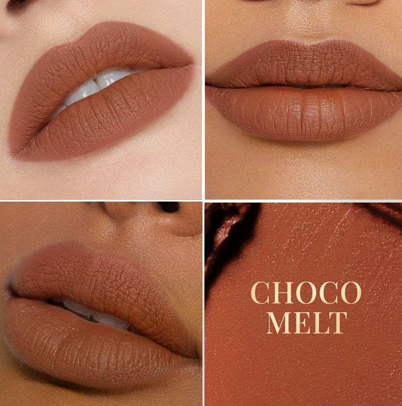 Creamy Matte Kiss Bullet Lipstick - Choco Melt