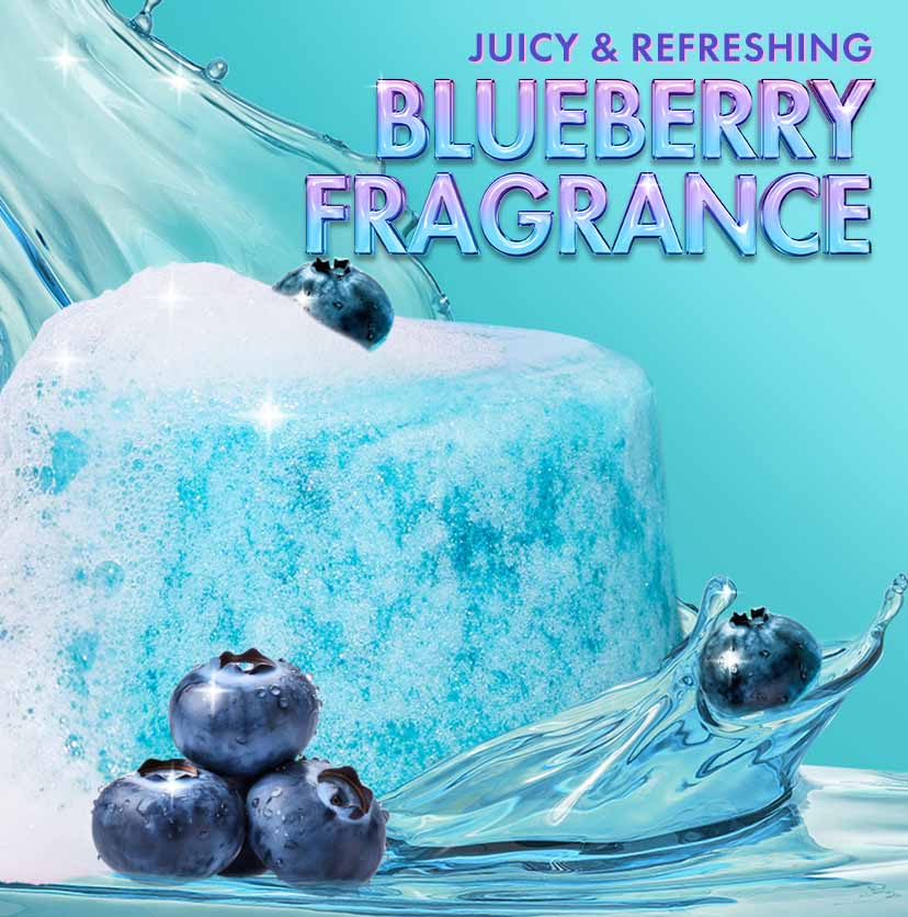 Blueberry Bounce Shower Marshmallow Jelly Soap - 100gm