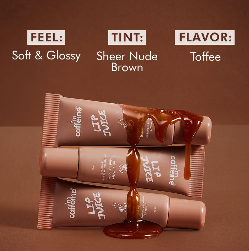 Lip Juice Tinted Lip Balm - Caramel Toffee - 10g