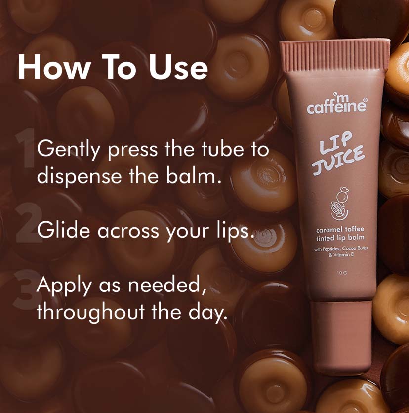 Lip Juice Tinted Lip Balm - Caramel Toffee - 10g