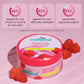 Brightening Raspberry Body Scrub with AHAs, Niacinamide | Vit C Rich  - 175g