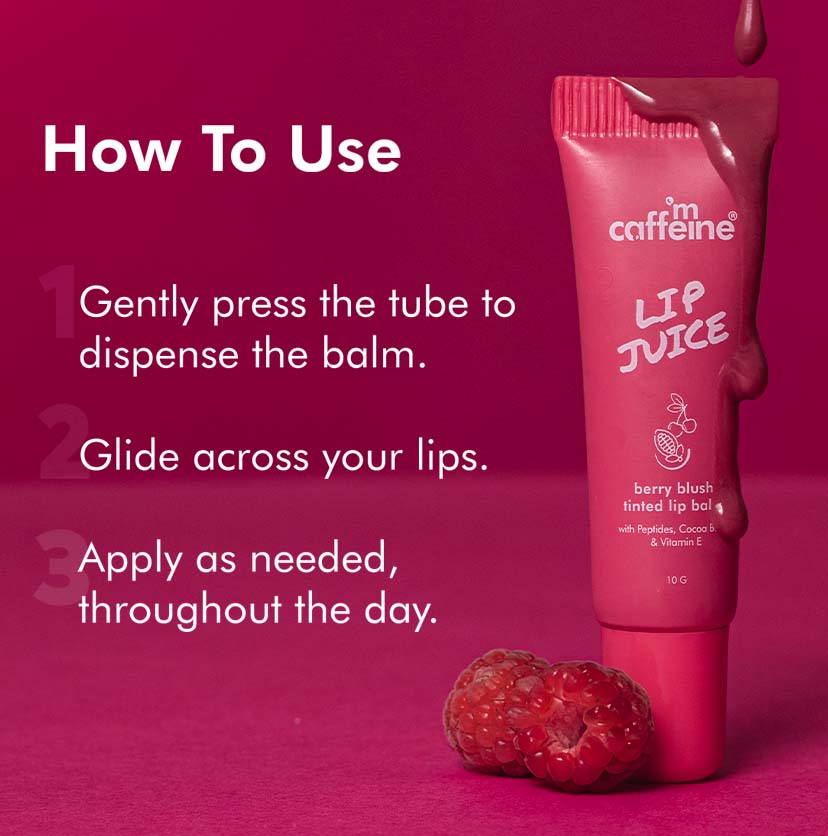 Lip Juice Tinted Lip Balm - Berry Blush - 10g