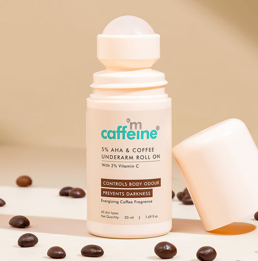 5% AHA Underarm Roll On with Coffee - 50ml