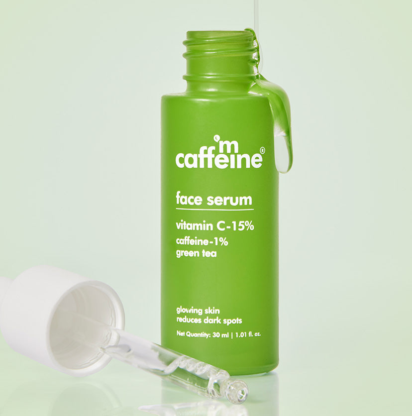 Green Tea & 15% Vitamin C Face Serum - 30 ml