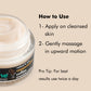 Cappuccino Coffee Face Moisturizer with Vitamin E - Almond Milk - 50ml