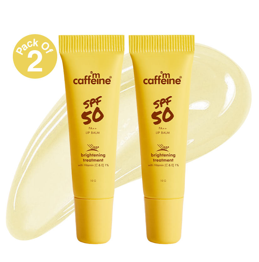 Lip Brightening Treatment SPF 50 PA++ with 1% Vitamin C & E  - Pack of 2