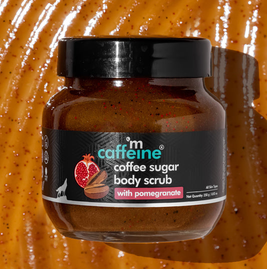 Coffee Sugar Body Scrub with Pomegranate - 250g