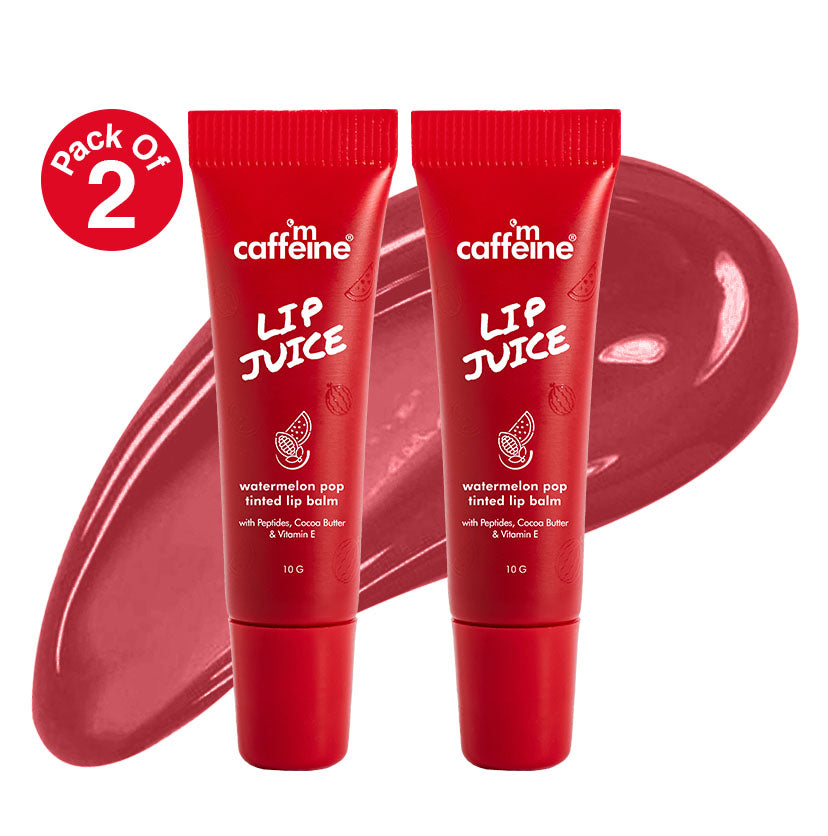 Lip Juice Tinted Lip Balm - Watermelon POP  - 10g - Pack of 2