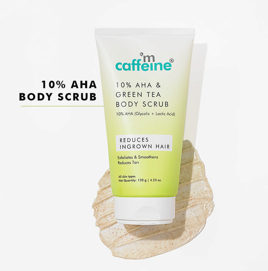 10% AHA & Green Tea Body Scrub - 120 g