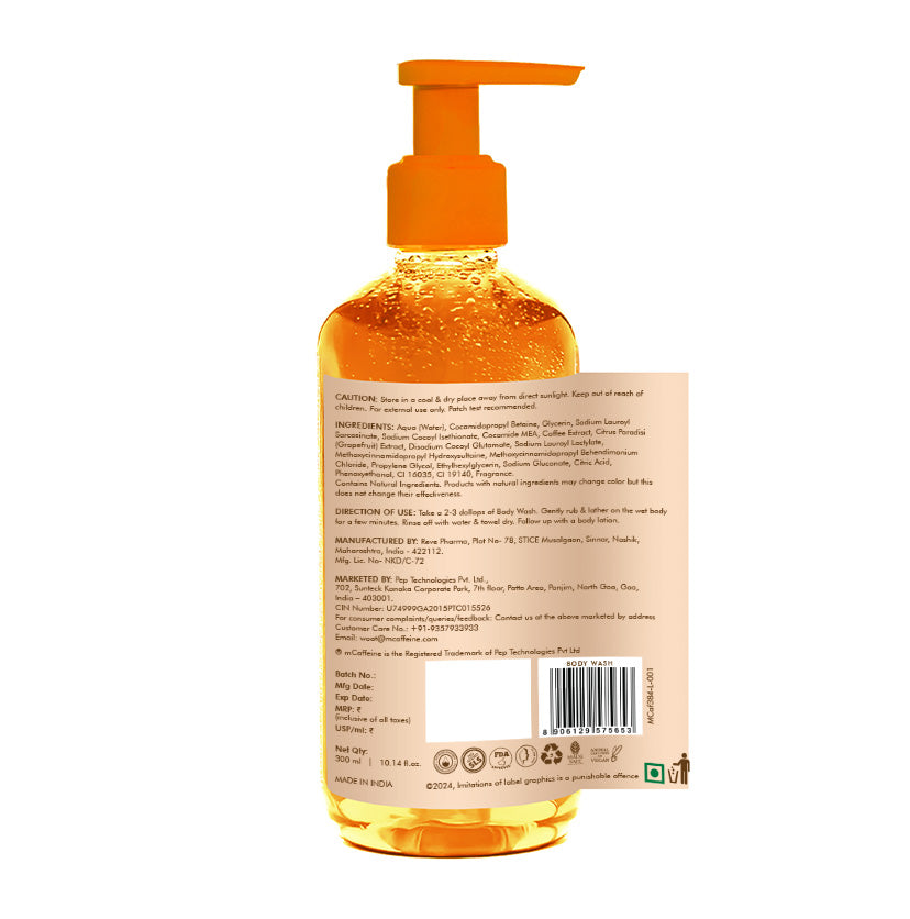 Glow Boost Vitamin C Rich Grapefruit Body Wash  -300 ml