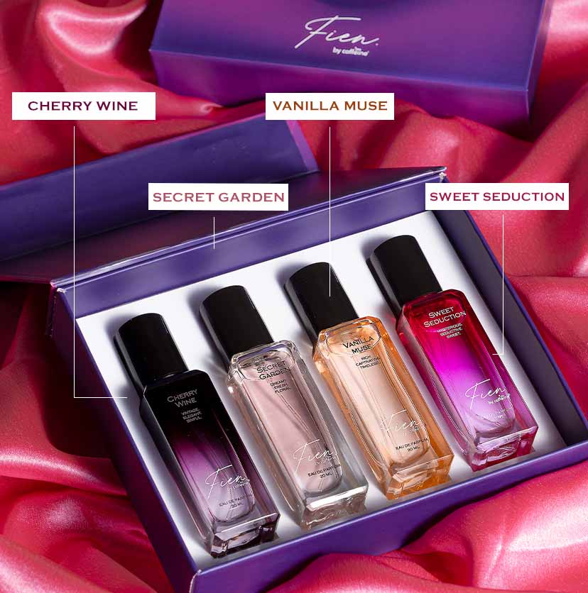 Rush Perfume Gift Set for Women - 20ml x 4