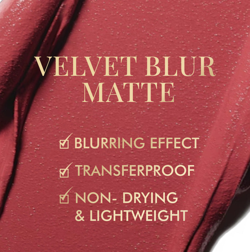 Velvet Blur Matte Liquid Lipstick - Muted Rose