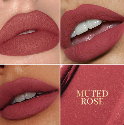 Velvet Blur Matte Liquid Lipstick - Muted Rose