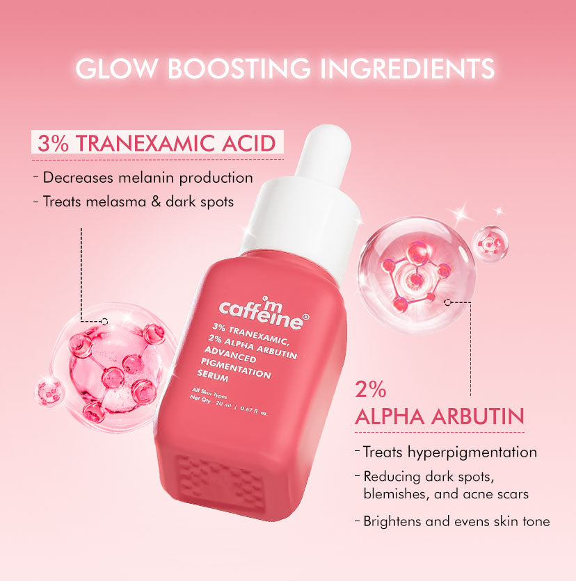 Brightening & Anti-Dullness Serum - 3% Tranxemic & 2% Alpha Arbutin