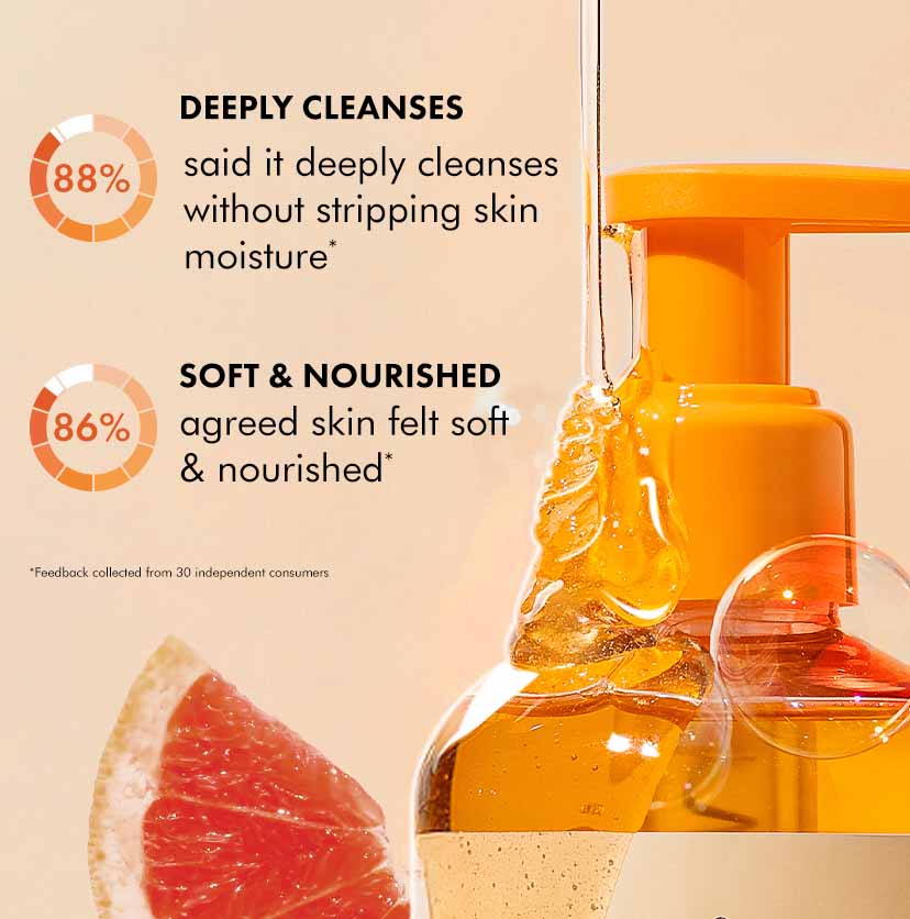 Glow Boost Vitamin C Rich Grapefruit Body Wash  -300 ml