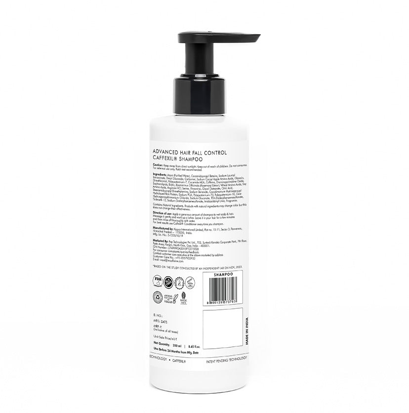 Advanced Hair Fall Control Caffexil® Shampoo with Rosemary-250 ML