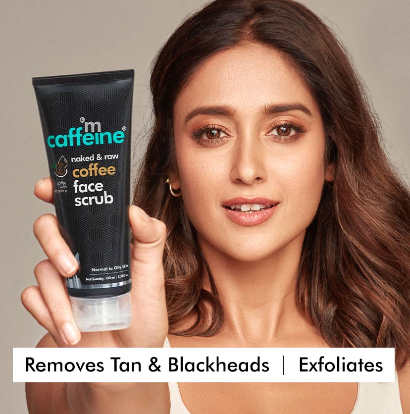 Coffee on sale face scrub