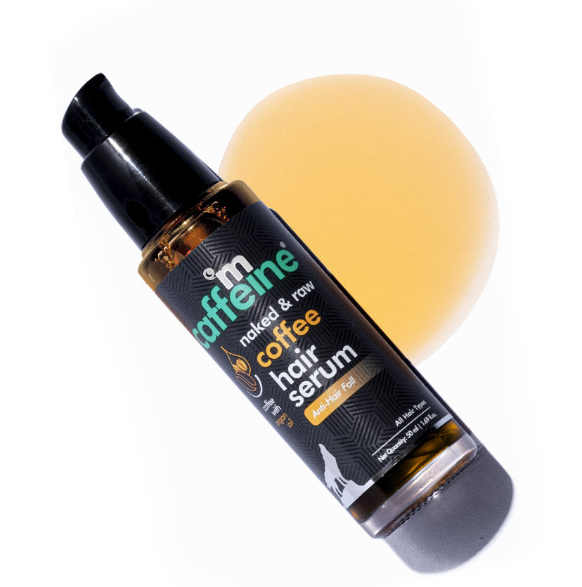 Buy Coffee Hair Serum With Walnut Oil And Argan Oil - 50Ml Online 