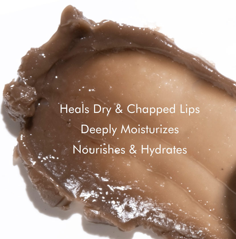 Choco Lip Balm with Cocoa Butter - Heals Dry Chapped Lips | 24H Deep Moisturization - 12gm