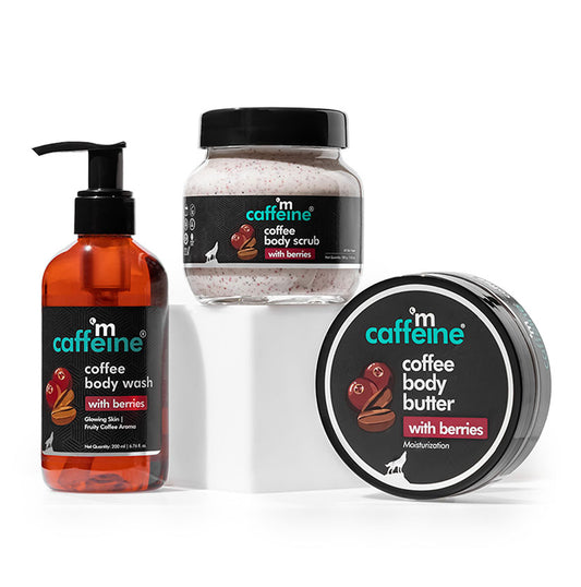 Deep body cleansing trio- Coffee & Berries