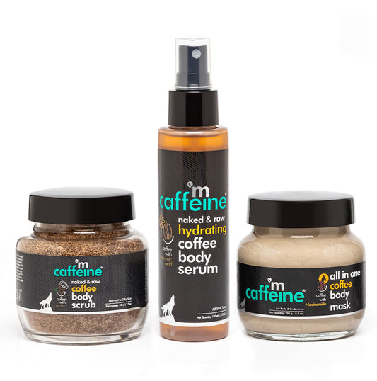 Coffee Detan & Hydrate Complete Body Care Routine